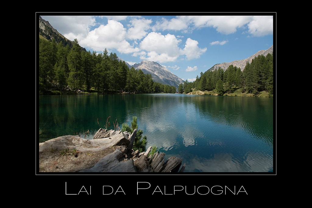 Landschaftsfotografie Lai da Palpuogna am Albula Pass in Graubuenden Schweiz