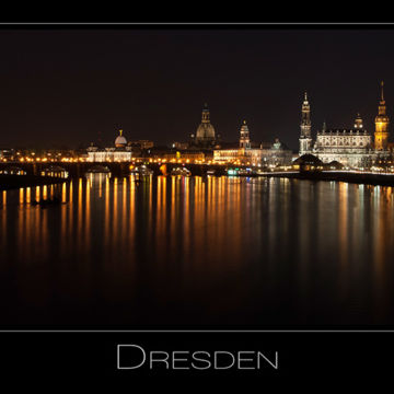 Foto Weidner Landschaftsfotografie Altstadt von Dresden nachts Sachsen Deutschland Landschaftsfotografie Altstadt von Dresden nachts Sachsen Deutschland