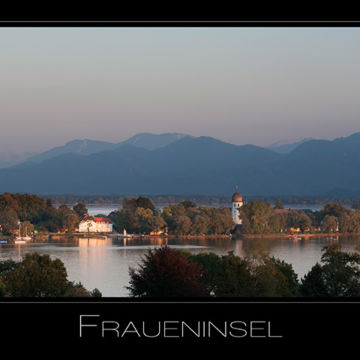 Foto Weidner Landschaftsfotografie Fraueninsel im Chiemsee im Chiemgau in Bayern Deutschland Landschaftsfotografie Fraueninsel im Chiemsee im Chiemgau in Bayern Deutschland